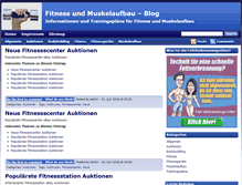 Tablet Screenshot of fitness-muskelaufbau.ebuxx.de
